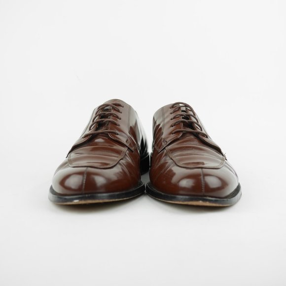 COLE HAAN Men\'s 11 Brown nutmeg leather oxfords dress business casual shoes main image 9